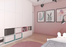 Tiuk Studio -projekt pokoju dziecka I pokój dziecka w domu I pokój dzieczynki I projektowanie wnetrz i aranżacja